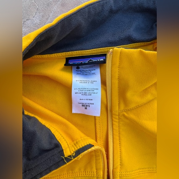 Patagonia Men’s Simple Guide Jacket Full Zip Soft Shell Size M - Picture 3 of 6